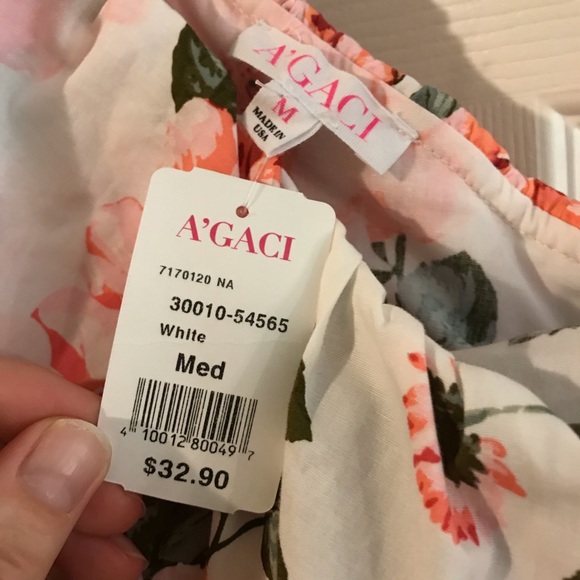 One shoulder floral dress - Picture 5 of 5